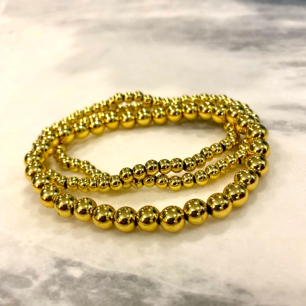 ALV Jewels 14K Gold-Filled Bracelet Set